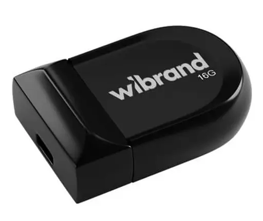 Flash Wibrand USB 2.0 Scorpio 16Gb Black - фото 1