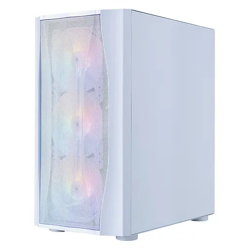 Корпус 1stPlayer X3-M-WH-4F1-W White без БЖ - фото 8