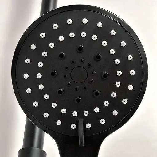 Душова система Dusel Lacio Black Matt (231355000), Чорний матовий - фото 8