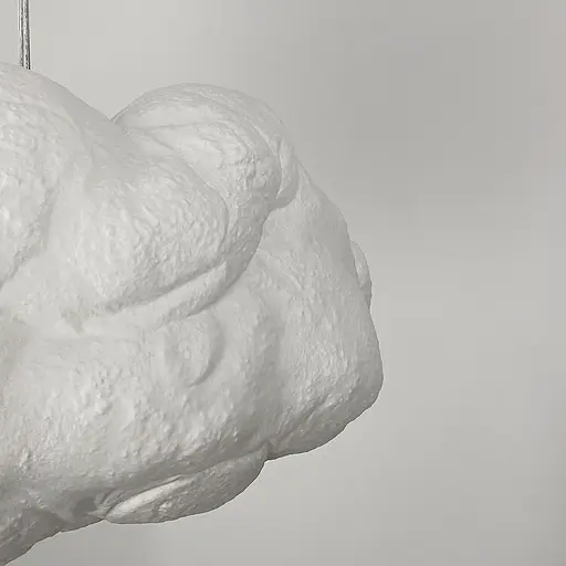 Підвісний світильник із плафоном-хмарою 40х20 см | Line F | Арт. MJ213-300 - фото 2