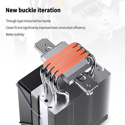 Кулер для процесора Jonsbo CR-1400 V2 ARGB Black (CR-1400 V2 ARGB Black) - фото 10