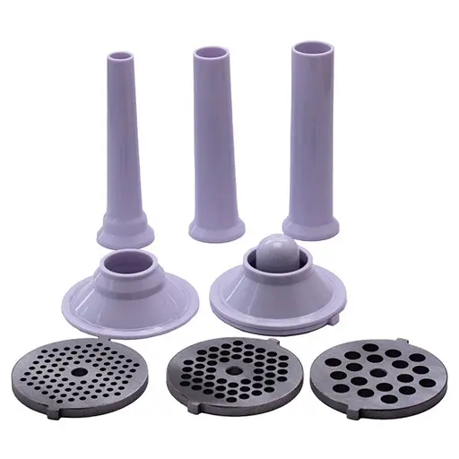 Электрическая мясорубка с реверсом Magio МG-271 мясорубка 3 в 1 соковыжималка, овощерезка Серый 2600 Вт - фото 9