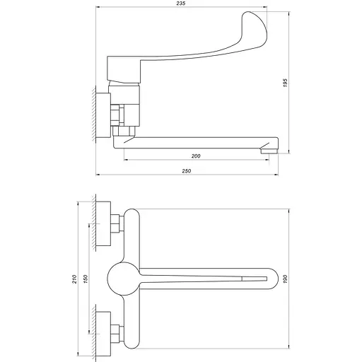 Змішувач для кухні TOPAZ CLINIC TCL-15044 - фото 4