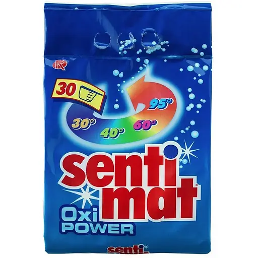 Порошок для прання Sentimat Oxi Power 30 прань 2.55 кг - фото 1