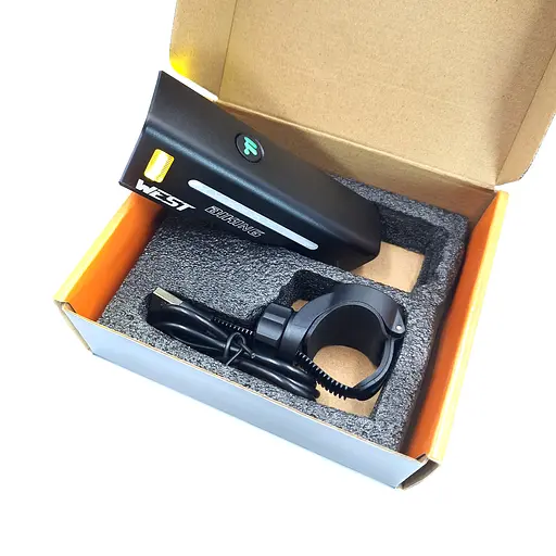 Велосипедная передняя фара West Biking YP0701454 1000 Lm 1 Led черный (G0001994) - фото 7