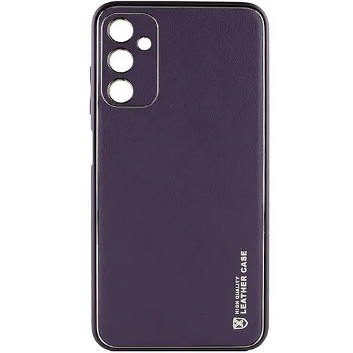 Чохол Epik шкіряний Xshield для Samsung Galaxy A14 4G/5G Фіолетовий/Dark Purple