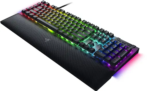 Клавіатура Razer BlackWidow V4 Yellow Switch RGB USB Black (RZ03-04692500-R3R1) - фото 4