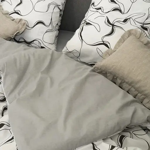 Комплект постільної білизни Viluta євро ранфорс 24290 100% бавовна - фото 4