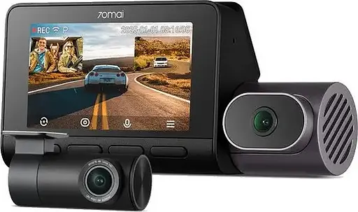 Видеорегистратор 3 камеры 70mai Dash Cam T800-24 комплект + Rear Cam RC41 4K - фото 3