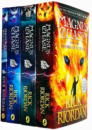 Magnus Chase and the Gods of Asgard Complete Collection (4 Books Slipcase) - Ріордан Рік - фото 2