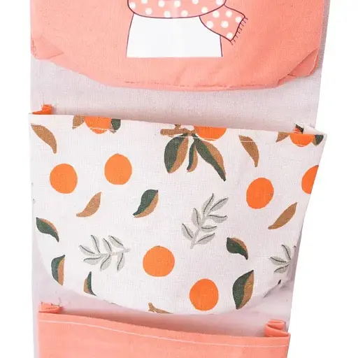 Органайзер Yiwu HP-41-13P панно підвісний на 5 секцій 95х10 см рожевий - фото 3