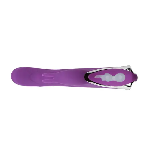 Вібратор-кролик Intimate Melody Missile 23.5 см фіолетовий - фото 4