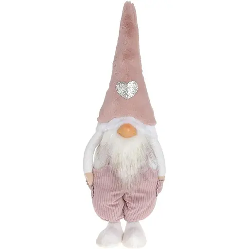 Игрушка мягкая BonaDi Гном с сердечком на колпаке 20х14х57 см (000265359)
