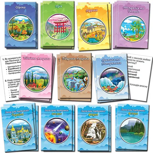 Настільна гра "Навколо світу" 82258 географічний квест - фото 3
