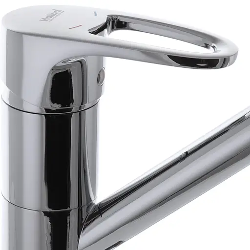 Змішувач для кухні на дві води Haiba Ceba 021 HB0658 Хром - фото 4