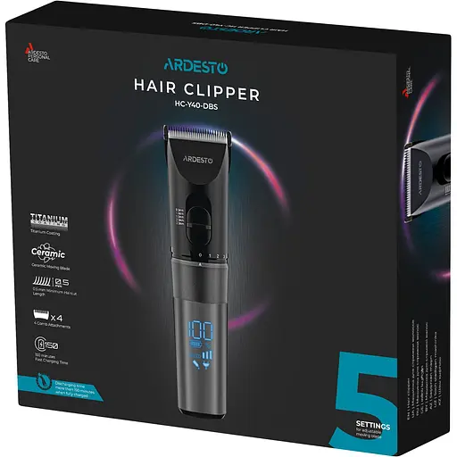 Машинка для стрижки Ardesto HC-Y40-DBS [150964] - фото 11