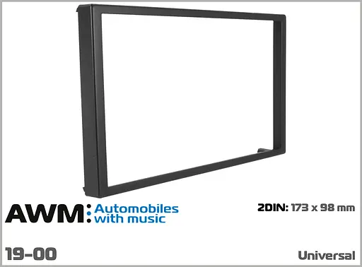 Рамка декоративная универсальная 2 DIN AWM 19-00 - фото 4