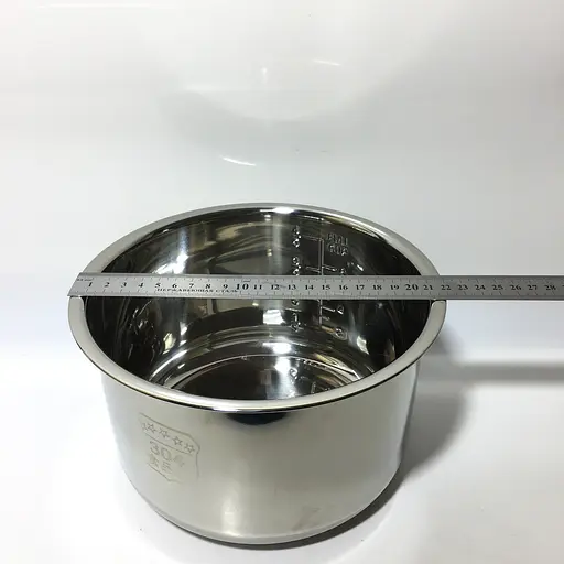 Чаша для мультиварки-скороварки Grunhelm MPC-15B на 4 литра, нержавеющая сталь - фото 5