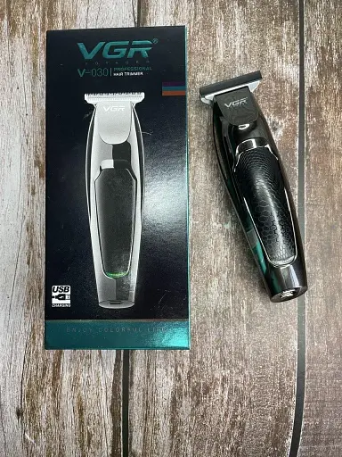 Аккумуляторный триммер для бороды и окантовки VGR V-030 - фото 2