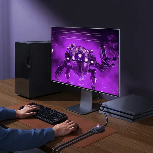 Коммутатор Baseus AirJoy Series 2-in-1 Bidirectional двусторонний HDMI Switch - фото 2