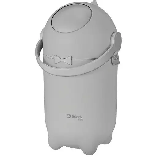 Кошик для підгузків Lionelo Purebin Grey (LOC-PUREBIN GREY) - фото 1