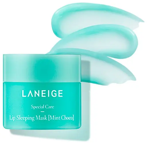 Нічна відновлююча маска для губ Lip Sleeping Mask (Mint Choco) Laneige 20 мл - фото 2