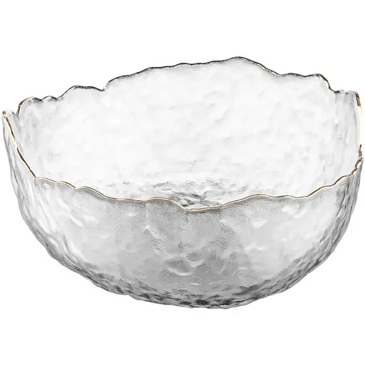 Салатник скляний Ardesto 19.5 см Bell Білий AR5003