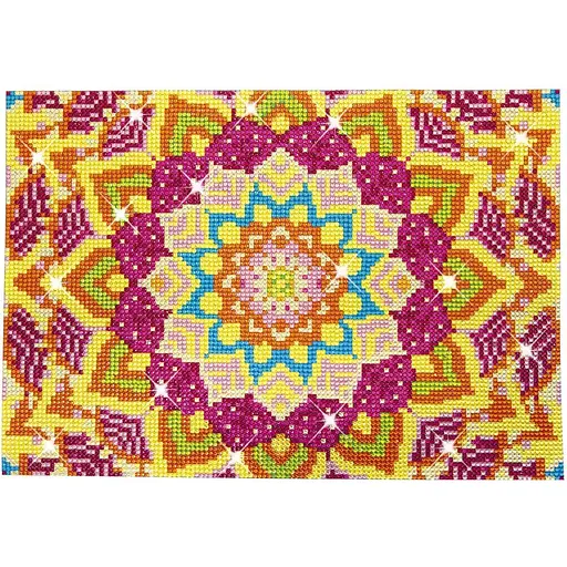 Набір для створення картини Craze Diamondz Мандала зі стразами (47767) - фото 6