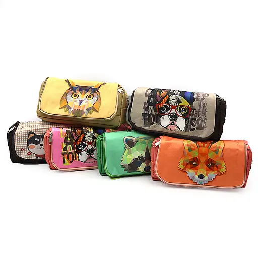 Пенал Тварини, 30x9 см (В асортименті) - фото 2