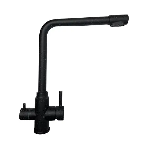 Смеситель для кухни под фильтр Adamant SA-021 чёрный 0213, Черный - фото 2