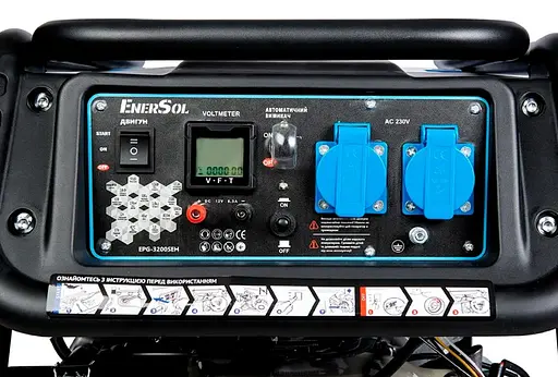 Генератор бензиновий EnerSol 2.8/3.2 кВт EPG-3200SEH - фото 8
