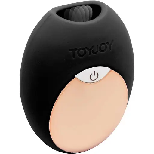 Стимулятор для клітора Toy Joy Diva The Teasing Tongue For Divine Orgasms 7.2 см чорний