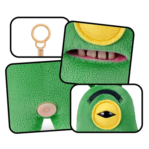 М'яка іграшка-брелок Fuggler Планктон 12 см (15756G) - фото 4