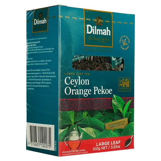 Чай Dilmah Крупный лист, 100 г (31232)