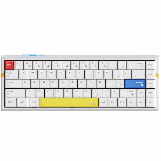 Клавиатура ATK RS6 Ultra Aluminum Hall Effect ENG (ATK-RS6-ULTRA-WHT) - фото 1