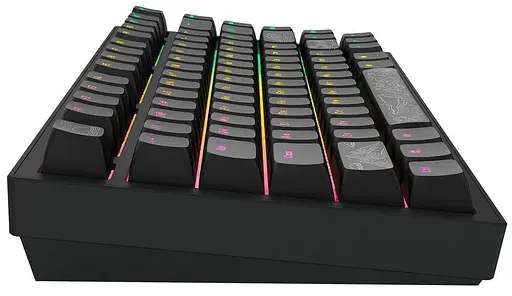 Клавіатура Dark Project ALU81 Terra Nostra ENG/UA (DPKB_NOSTRA_81_ANSI_BLACK_UA) Б/в - фото 4