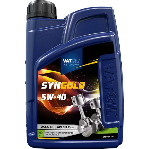 Моторна олива VATOIL SynGold 5W-40 1л (50010)