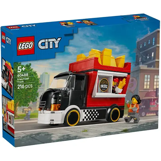 Конструктор LEGO City Вантажівка з картоплею фрі 216 деталей (60488)