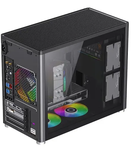 Корпус GameMax Tower Spark Black (Spark Black) без блока питания - фото 5