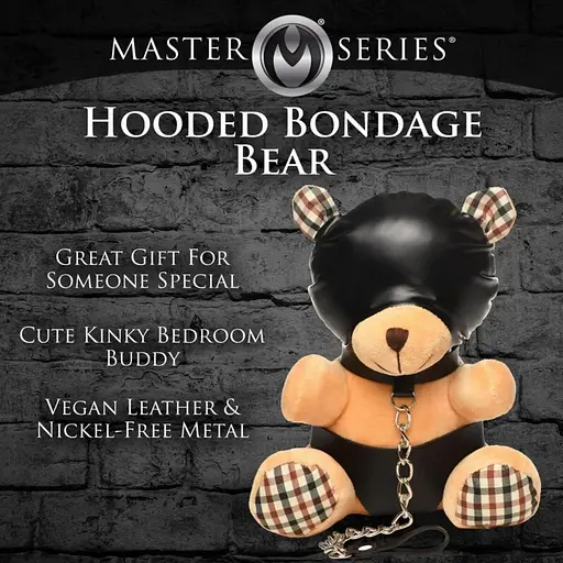 Игрушка плюшевый медведь Master Series Hooded Teddy Bear Plush - фото 4