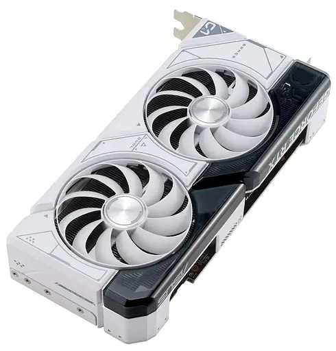 Видеокарта ASUS RTX 4070 SUPER 12GB DUAL WHITE (DUAL-RTX4070S-12G-WHITE) (GDDR6X, 192 bit, PCI-E v4.0) Б/у - фото 4