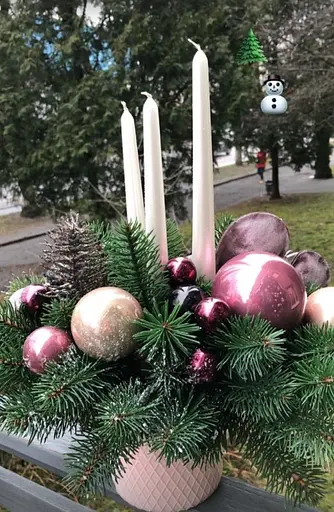 Штучна хвоя Hvoya гілочки ялинки для рукоділля зелений 600 шт. - фото 4