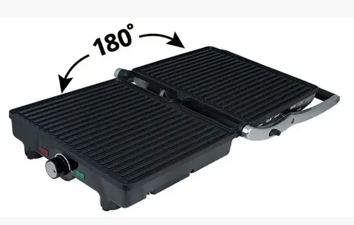 Контактний електрогриль Sokany SK-226 керамічне покриття 2000Вт - фото 4