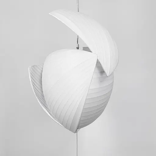 Люстра с 4-мя белыми фигурными пластинами | Ст. PL 051-500*650-4 Line F - фото 5