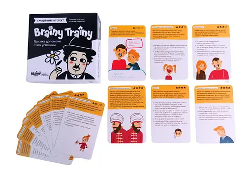 Настільна гра Brainy Trainy Brainy Trainy Емоційний інтелект (укр.) (УКР061) - фото 6