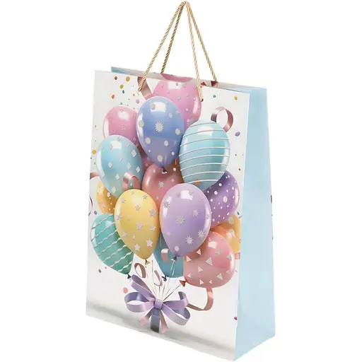 Пакет подарунковий JZ051042 Блакитний - фото 1