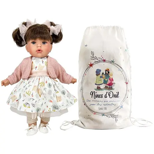 Лялька Nines d'Onil Тіта серія Spring з темним волоссям 45 см (6130) - фото 3