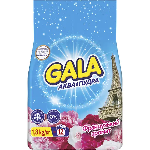 Стиральный порошок Gala Аква-Пудра 1.8 кг