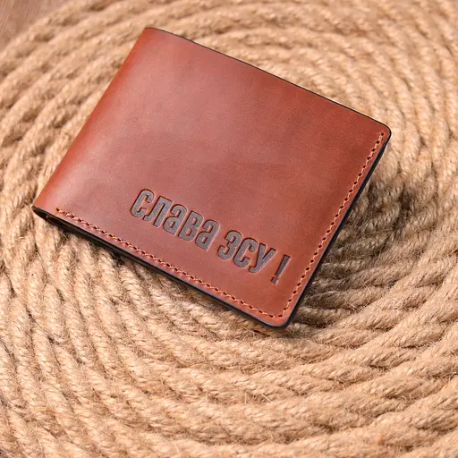 Чоловічий шкіряний гаманець Grande Pelle 11.5х9х1 см acs0023997 - фото 6