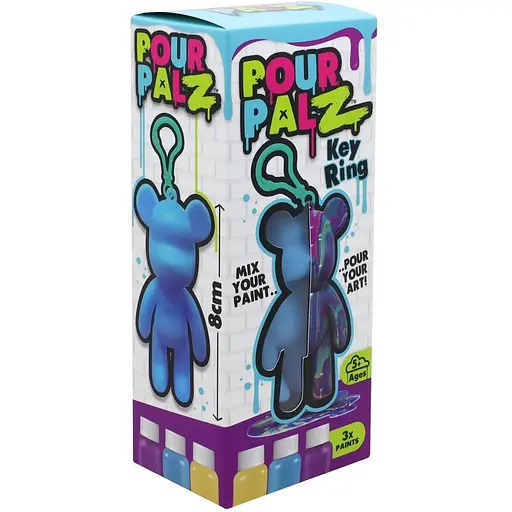 Набір для творчості ToyMonster Флюїд Арт Брелок Ведмедик S3 (GS-G88822) - фото 18